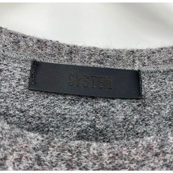 Garmentory SSENSE Sweater Dress Japan Women Small Gold Flecks System Wool Blend - Picture 5 of 10